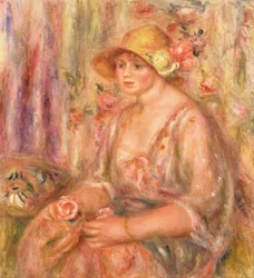 Woman in Muslin Dress